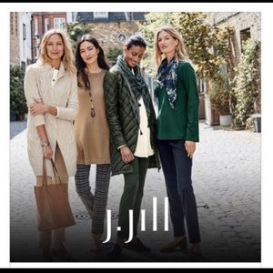 J.Jill Khaki Cotton Tie Skirt